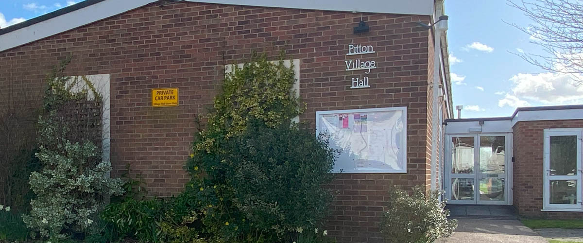 Pitton Village Hall in Salisbury
